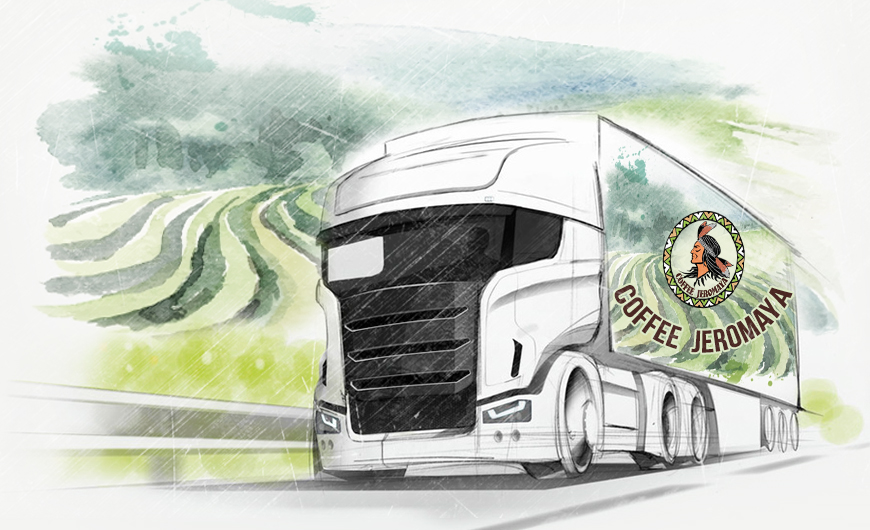 Доставка кофе Coffee Jeromaya