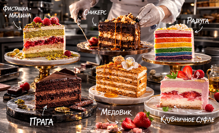 Более 30 видов вкуснейших начинок