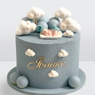 Торт на рождение мальчика