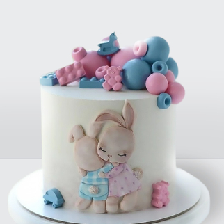 Торт для двойняшек