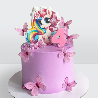 Торт детский с единорогом