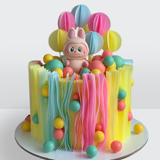 Торт с лабубу