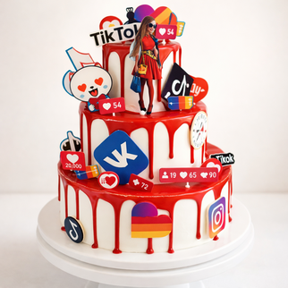 Торт для блогеру