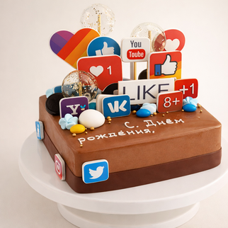 Торт для блогеру