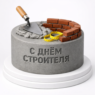 Торт строителю