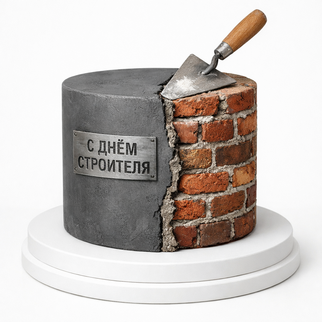 Торт строителю