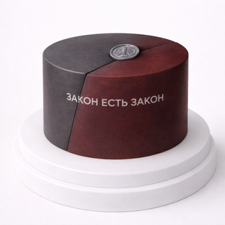 Торт в стиле минимализм