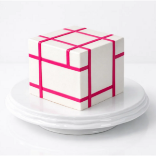 Торт куб в стиле минимализм