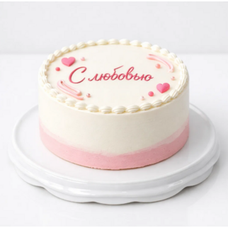 Торт в стиле минимализм