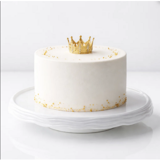 Торт с короной в стиле минимализм