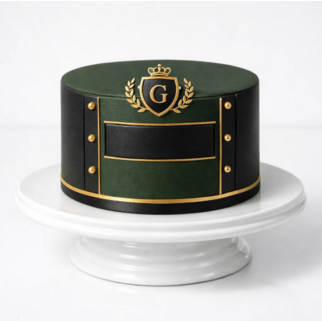 Торт в стиле минимализм для джентельменов