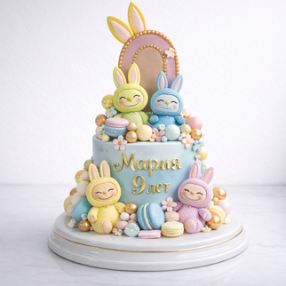 Торт с лабубу