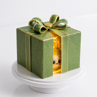 Торт куб с лабубу