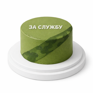 Торт большой на праздник 23 февраля