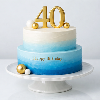 Торт на юбилей 40 лет