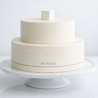 Торт в стиле минимализм с Бельгийским шоколадом Callebau