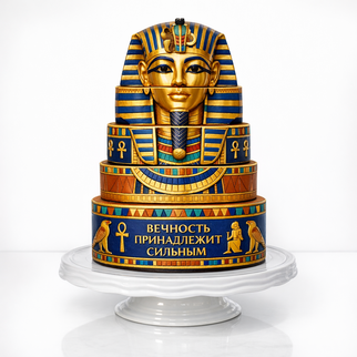 Торт золотой Фараон