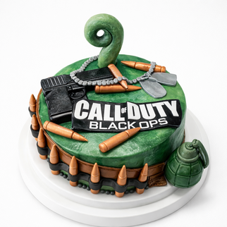 Торт колл оф дьюти на 9 лет
