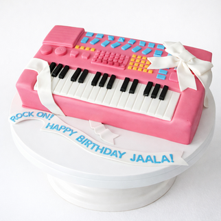 Торт пианино для девочки