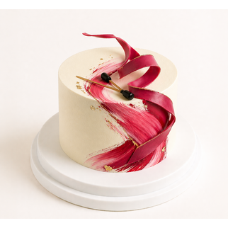 Торт гимнастке с лентой и булавами