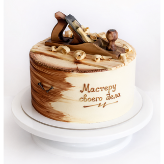 Торт мастеру столярного дела с инструментами