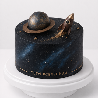 Торт космос с планетами