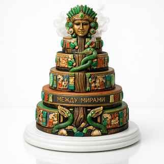 Торт мистика 5 ярусов